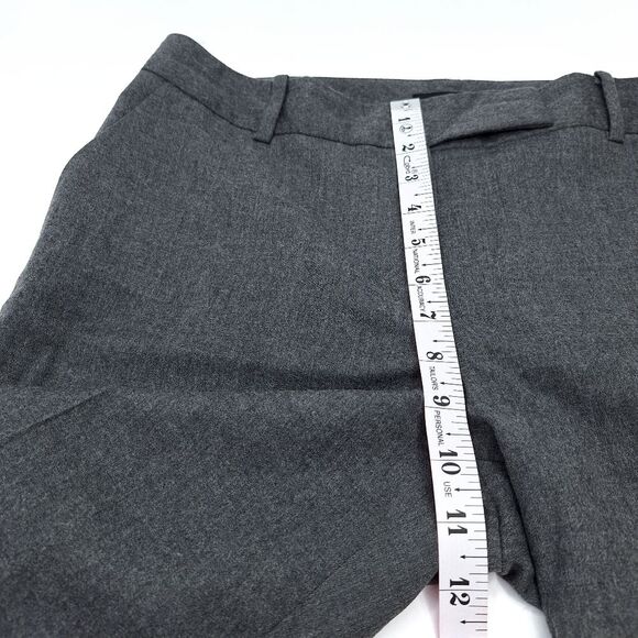 Talbots Petites Gray Wool Heritage Mid-Rise Dress Pants Sz 8P - Picture 11 of 13